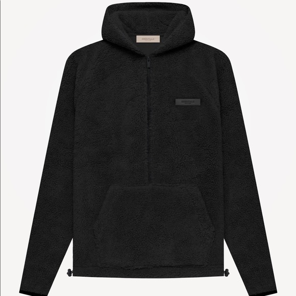 Fear of God Other - Fear of God Essentials Polar Half Fleece Hoodie Sz L